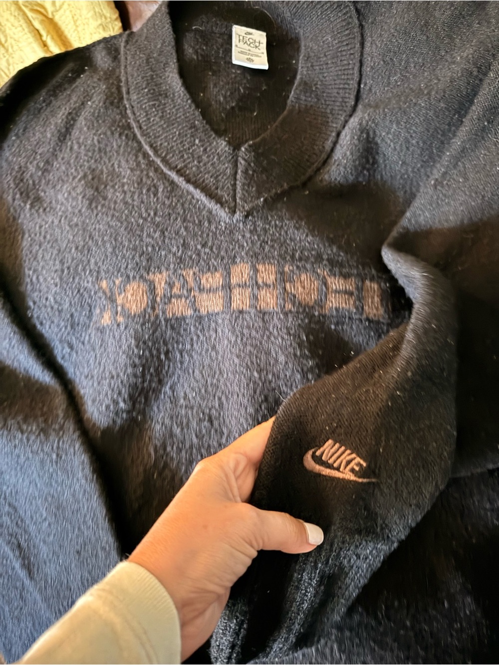 Nike Sportswear Tech Pack Knit Sweater with Subtle Logo - Picture 3 of 5